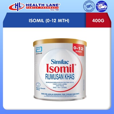 ISOMIL 0-12 MONTH (400G)